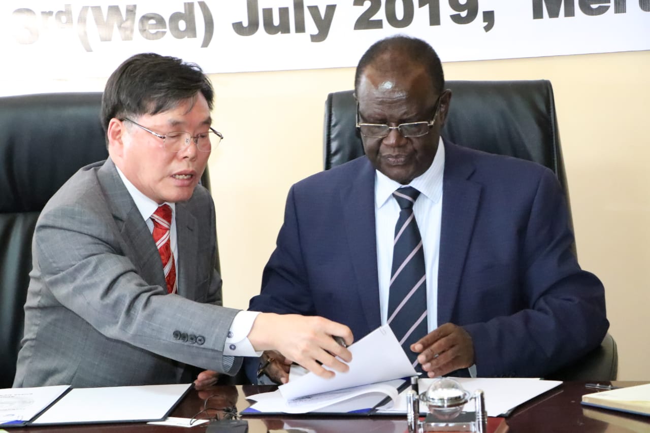 County Government of Meru signs an agreement with the Korea Program on International Agriculture (KOPIA KENYA)